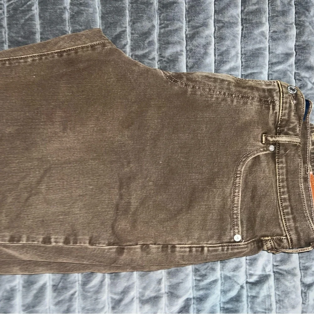 Abercrombie & Fitch Brown Slim Straight Jeans - Picture 1 of 3
